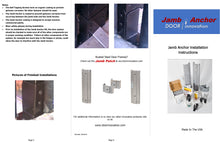 Load image into Gallery viewer, Door Jamb Repair Kit | Jamb Anchor Instructions | Rusted Door Frame Repair | Door Innovation