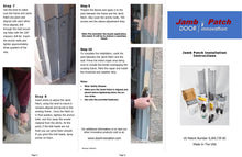 Load image into Gallery viewer, Door Jamb Repair Kit | Jamb Patch Instructions |  Rusted Door Frame Repair | Door Innovation