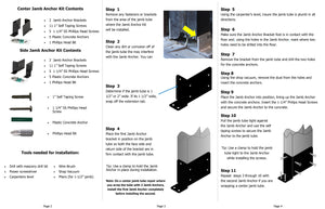 Door Jamb Repair Kit | Jamb Anchor Instructions | Rusted Door Frame Repair | Door Innovation